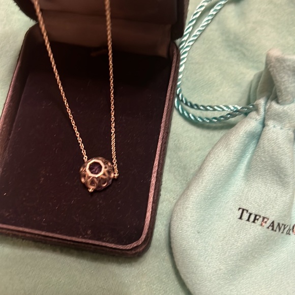 Tiffany & Co. Amethyst purple necklace - Picture 3 of 7